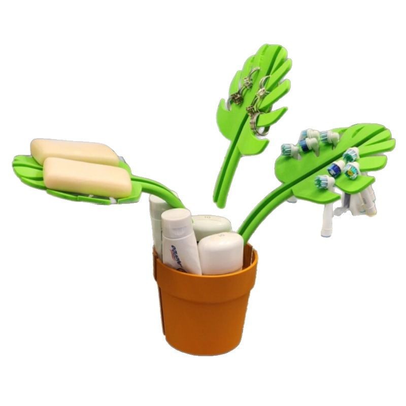 Cross-border new Monstera Coaster Plant3D