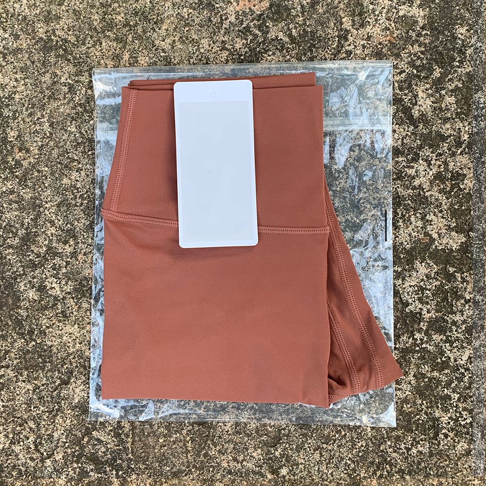 LULU ヨガパンツ 両面起毛 スリムフィット ヌード ハイウエスト スポーツパンツ 高弾性 桃尻 吸湿通気性 9点パンツ