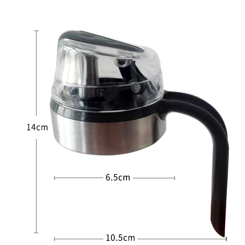 Boquilla de aceite tapa de botella de aceite tapones a prueba de fugas para artículos de cocina tipo prensado para abrir y cerrar automáticamente tapones de botella de aceite de vertido de salsa de soja