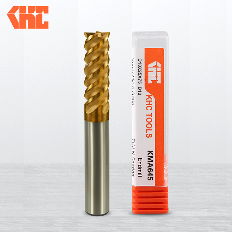 6刃合金铣刀70度高光洁度侧铣模具精加工6刃8刃钨钢平底刀铣床