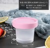 100ml net red ice cream cup ice cup cup yogurt double leather milk pudding box milk frozen cup crystal mud box