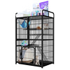 Cat Cage Cat Villa Three -Layers and Four -Layers Cat Cat Cat Products Pet Cage Manufacturer Direct Sale