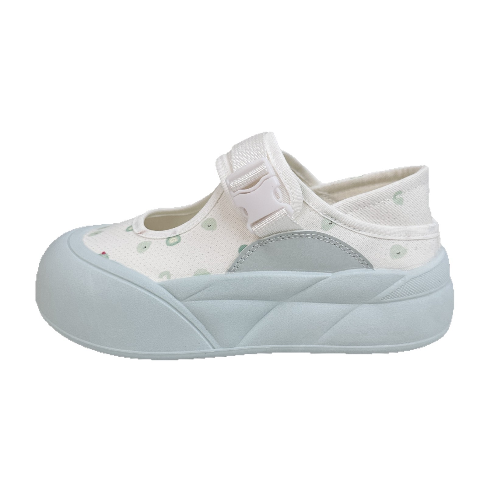 Zapatos de mujer Yuanbo Mary Zhen2025 nuevos zapatos de lona de estilo explosivo con suela transpirable con faldas sandalias pequeñas