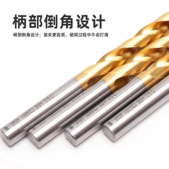 Cleveland Twist Drill Tip Titanium Plated Drill Coated Drill Cobalt Drill High Cobalt Drill Stainless Steel Drill Tip