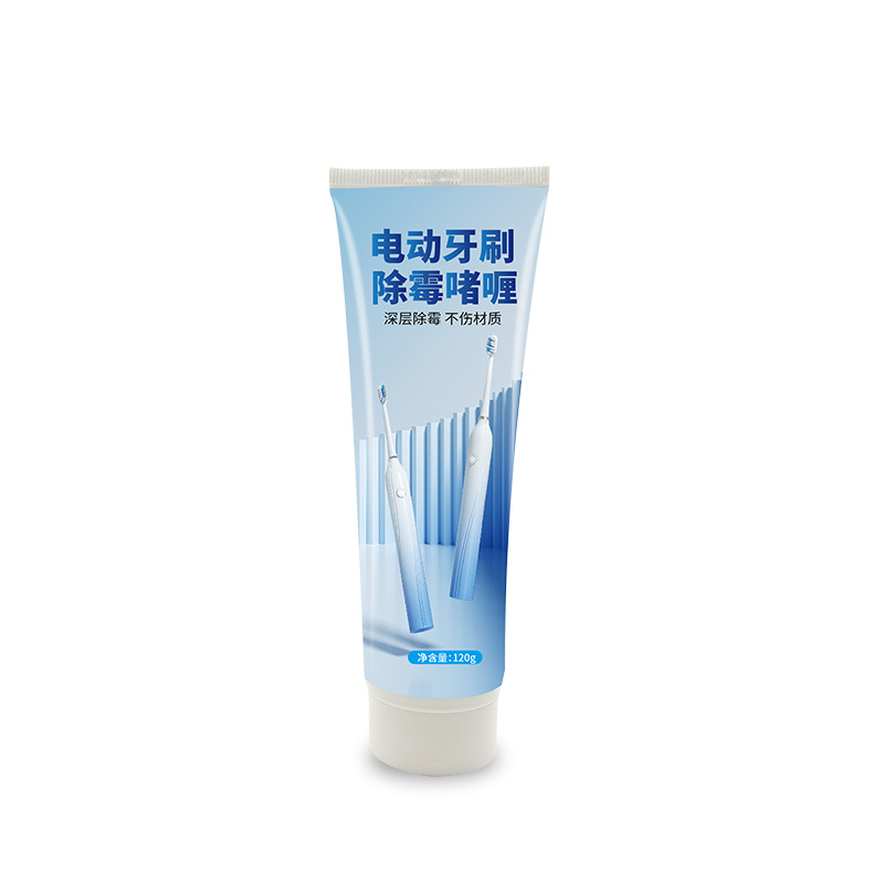 전동 칫솔 금형 젤 120g 호스 (라벨없이 플랫)