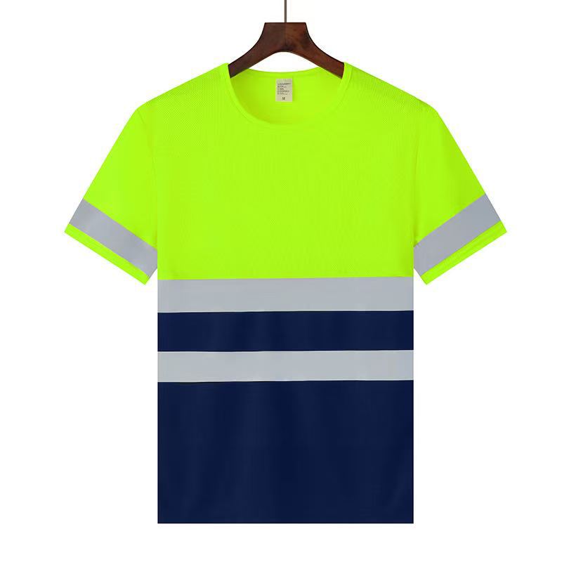 Fluorescent green crew neck / M