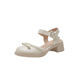  women's shoes 2023 new summer shoes for girls to wear with skirts for work wear thick heels Baotou back empty sandals