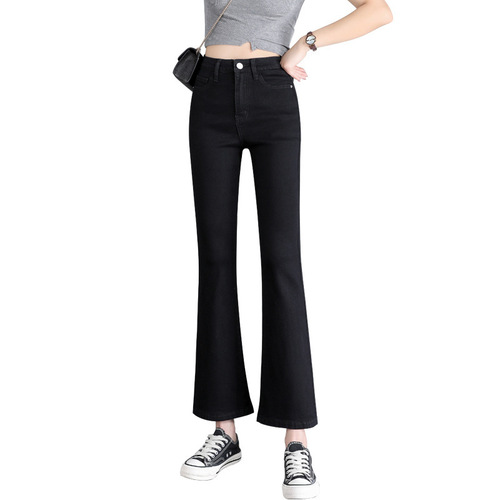 Women's 9-inch Tapered Pants for Spring and Summer, White Slimming High-Waisted Tailored Wide-leg Pants for Petite Women