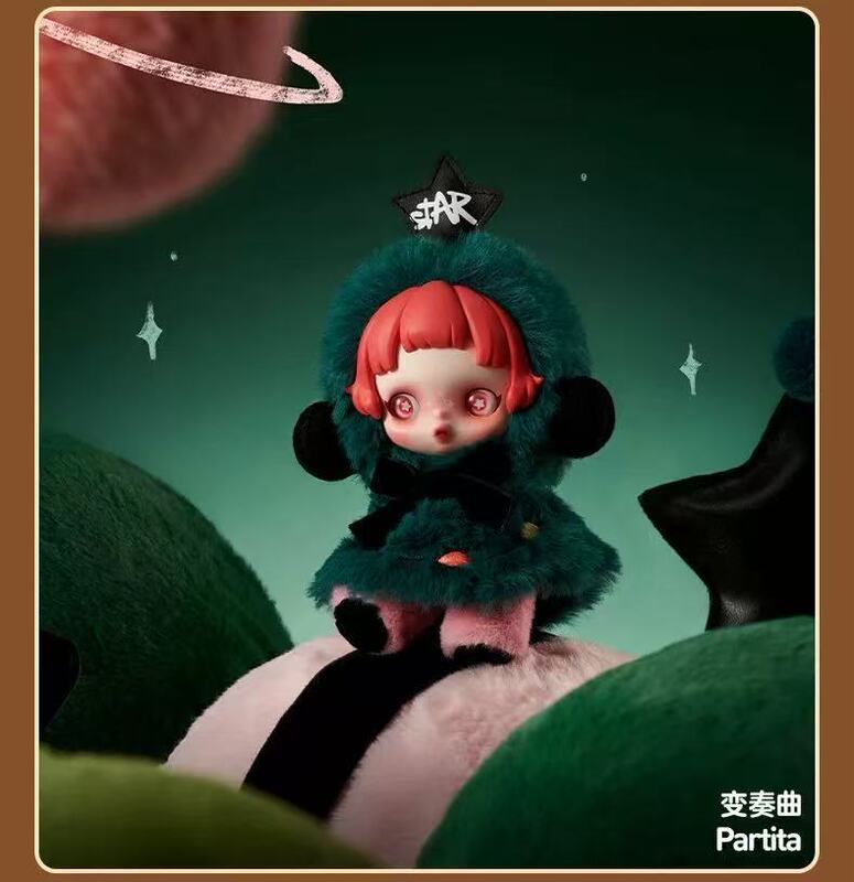 POPMART泡泡玛特SKULLPANDA冬日乐章 光织园系列挂件盲盒潮玩玩具|undefined