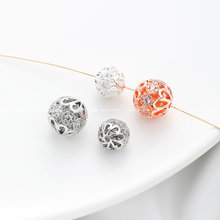 18K��������U���Ƕ�ʯ�齑��ɢ�鴮���ֹ�diy��Ƭ��������