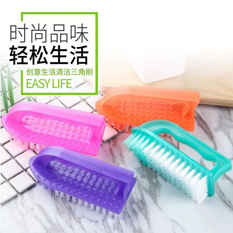 Long-Handled Brush, Plastic Shoe Brush, Laundry Household Cleaning Brush Artifact, Durable Decontamination Shoe Brush, Multi-Functional Cleaning Brush