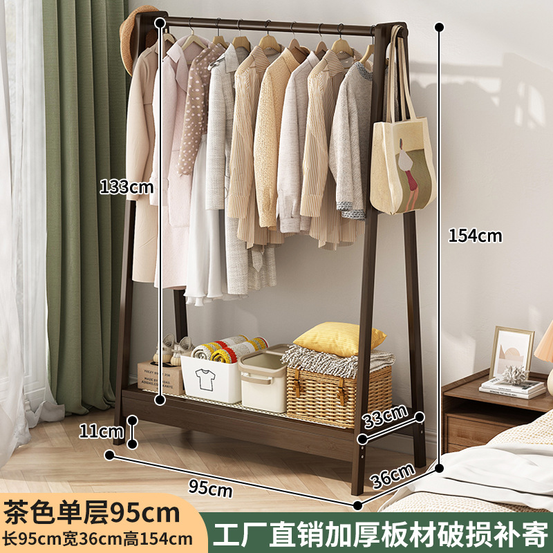 percha de ropa simple de piso vertical percha de ropa doméstica de dormitorio para almacenar y organizar percha de ropa tipo A percha de sombrero