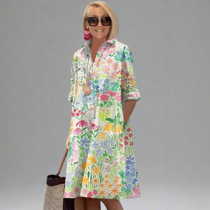 2026 Amazon Fall New Collection: Fashionable and Elegant Polka Dot Print Shirt Collar Long-Sleeve Mid-Length Dress 2026 Amazon Fall New Collection: Fashionable and Elegant Polka Dot Print Shirt Collar Long-Sleeve Mid-Length Dress