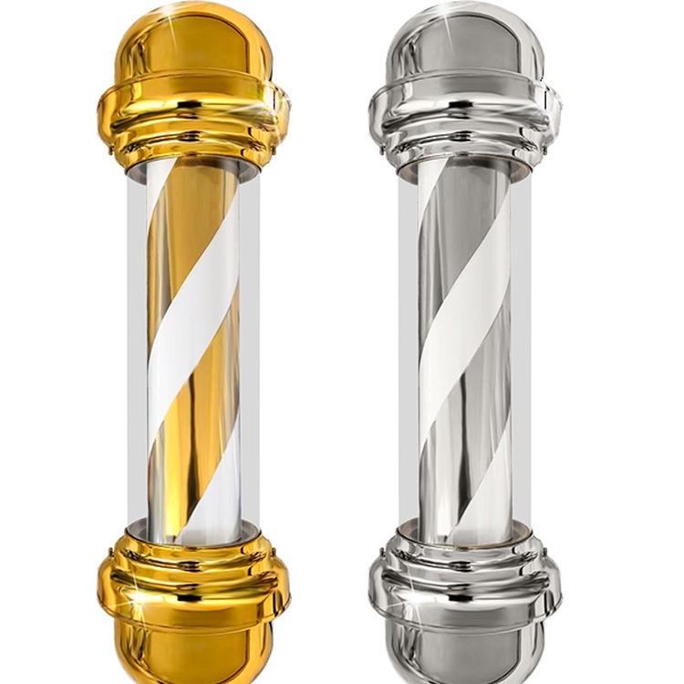 Sr. Zhou tipo colgante cilíndrico de pared de alta brillancia de peluquería LED salón de peluquería impermeable parche al aire libre colgante pared lámpara giratoria