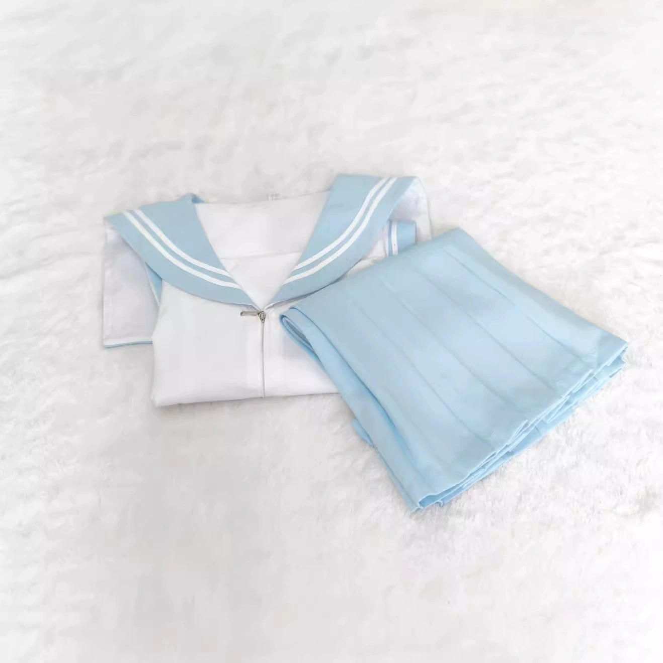 [Две книги синего цвета] Бутик сажи/TR базовый костюм для моряков Канто с короткими рукавами