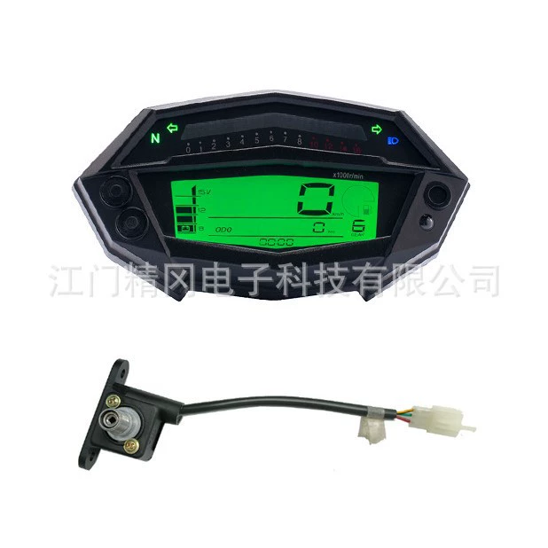 Модификация мотоцикла прибора 7 цветов Регулируемый ЖК-метр Z1000 модифицированный ремешок ремешок конвертер