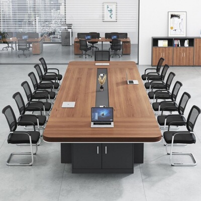 Meeting Long table to work in an office furniture large Conference table Simplicity modern rectangle Meeting Room Table Tables and chairs combination