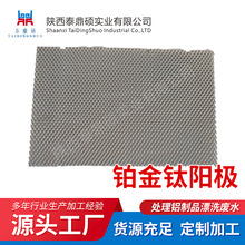 高浓度富氢水杯用铂钛电极片电解片厂家直供 制氢铂金钛阳极