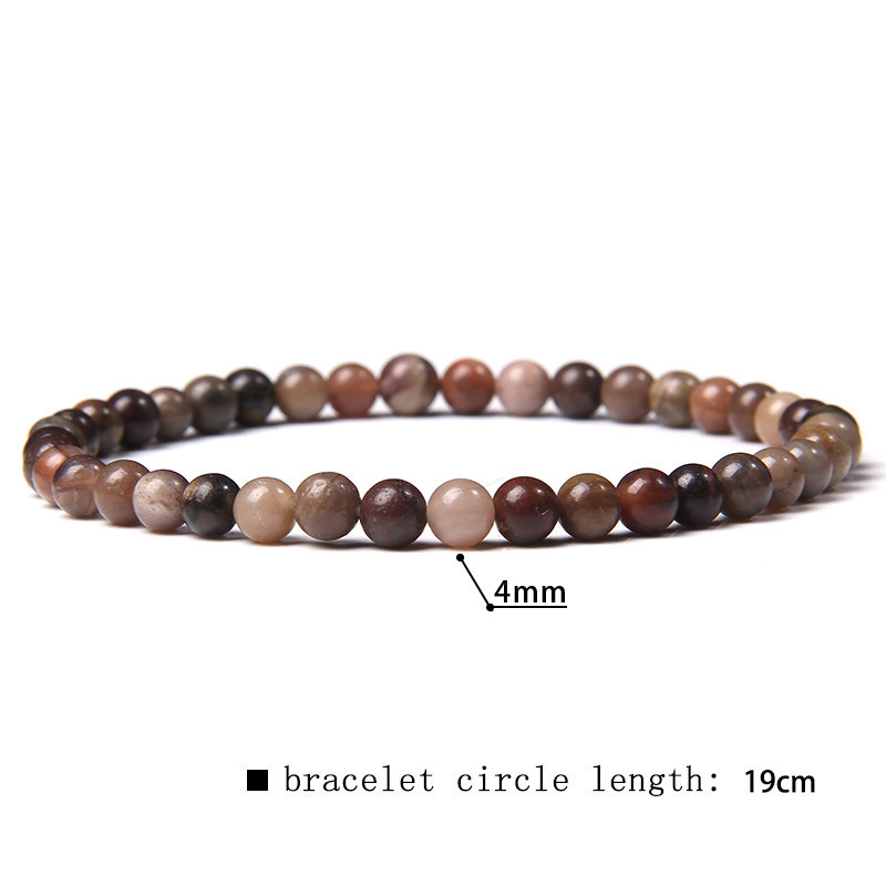 Simple Style Marble Natural Stone Beaded Bracelets display picture 5