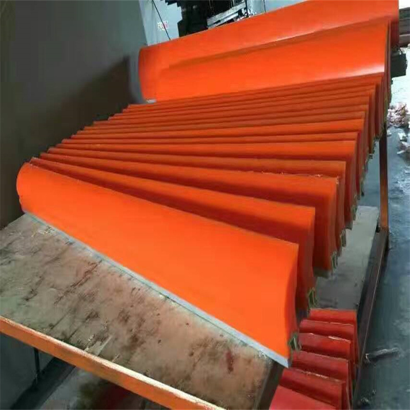 现货销售皮带清扫器刮板  浇筑聚氨酯PU刮刀  高耐磨聚氨酯牛筋板