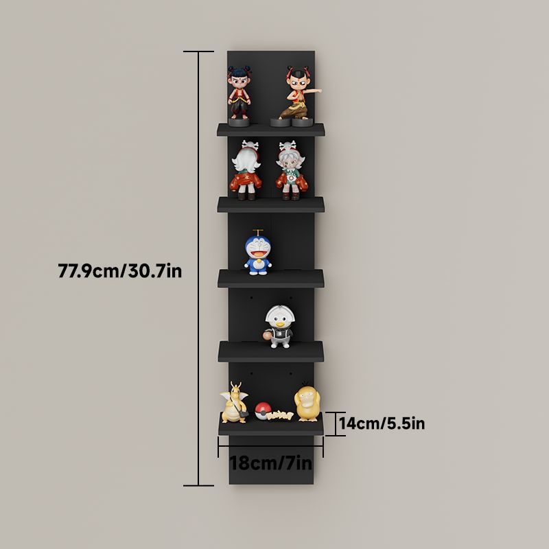 Black five-layer floating frame-8mm