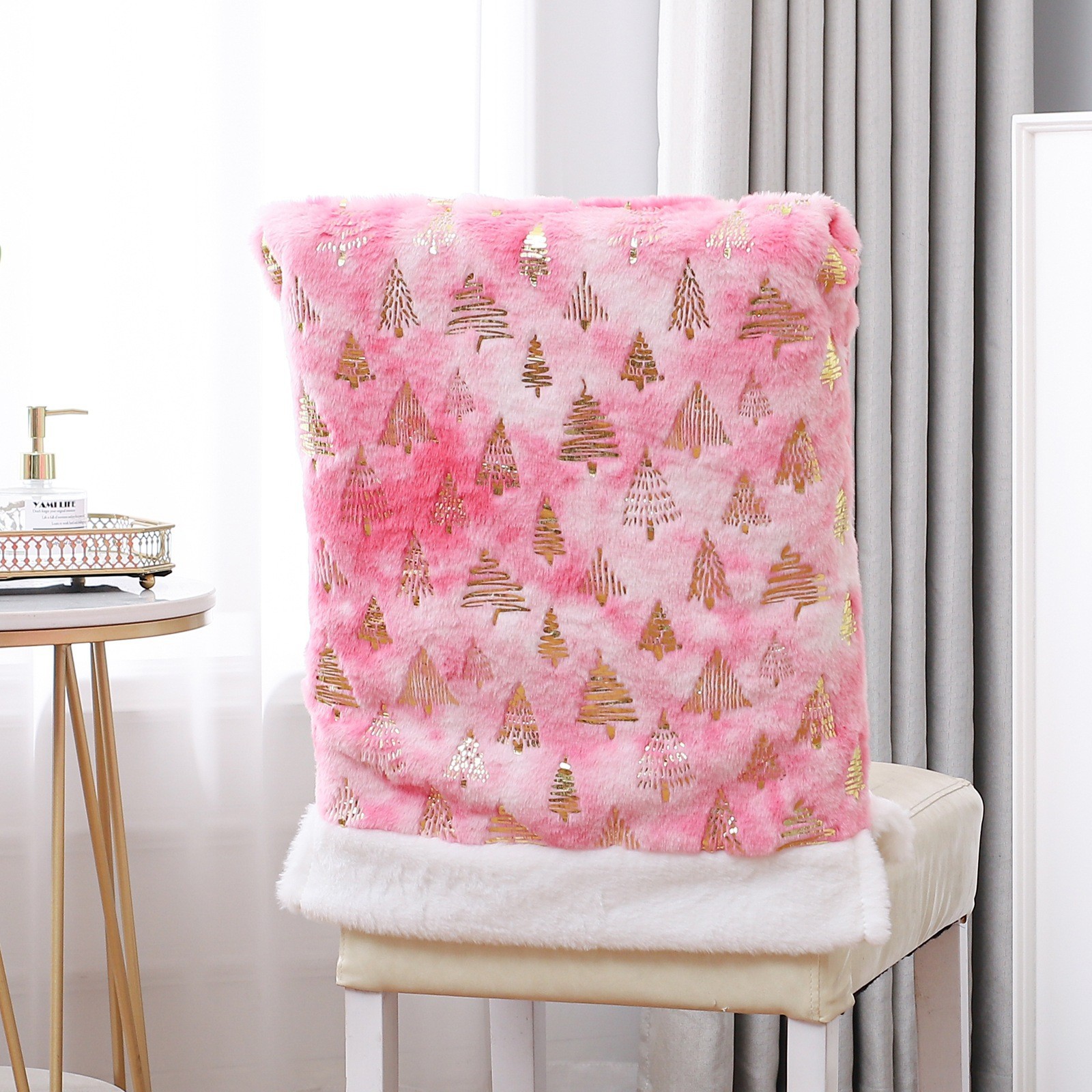 금박 의자 커버 - 크리스마스 트리 (177g)