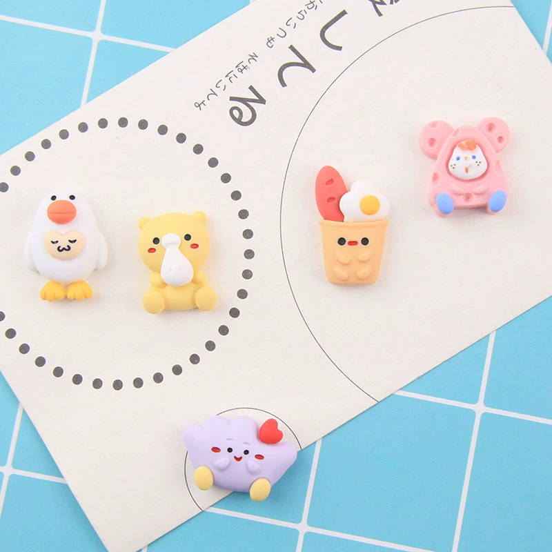 Creative cartoon cream phone case, hair rope, hairpins, accessory, pencil case, DIY