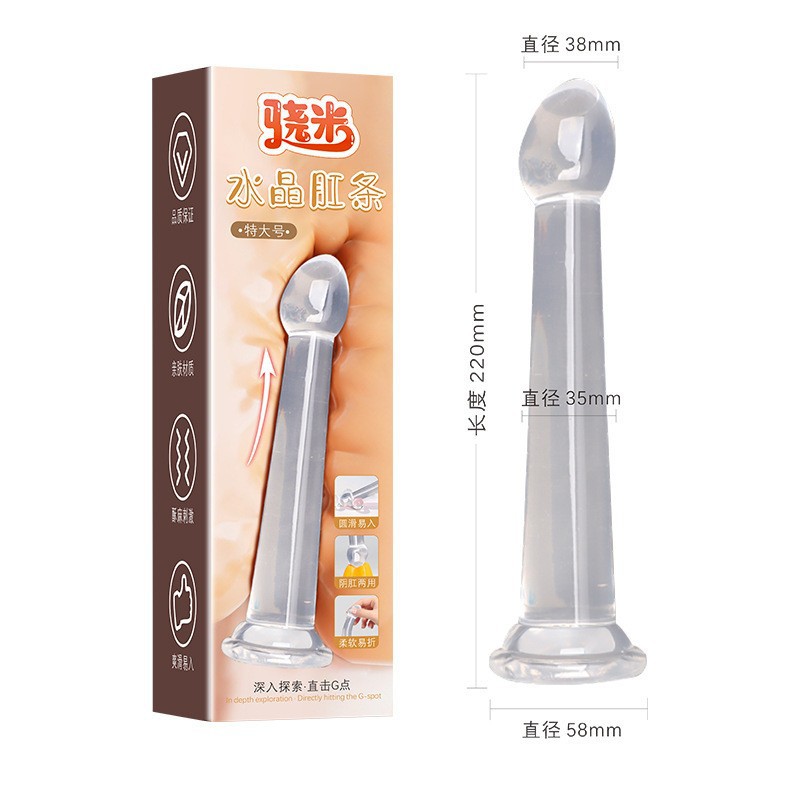 Snapmi macho cristal lobo brazo vibratorio condón pene retrasado anillo pinchazo pareja artículos sexuales adultos interés