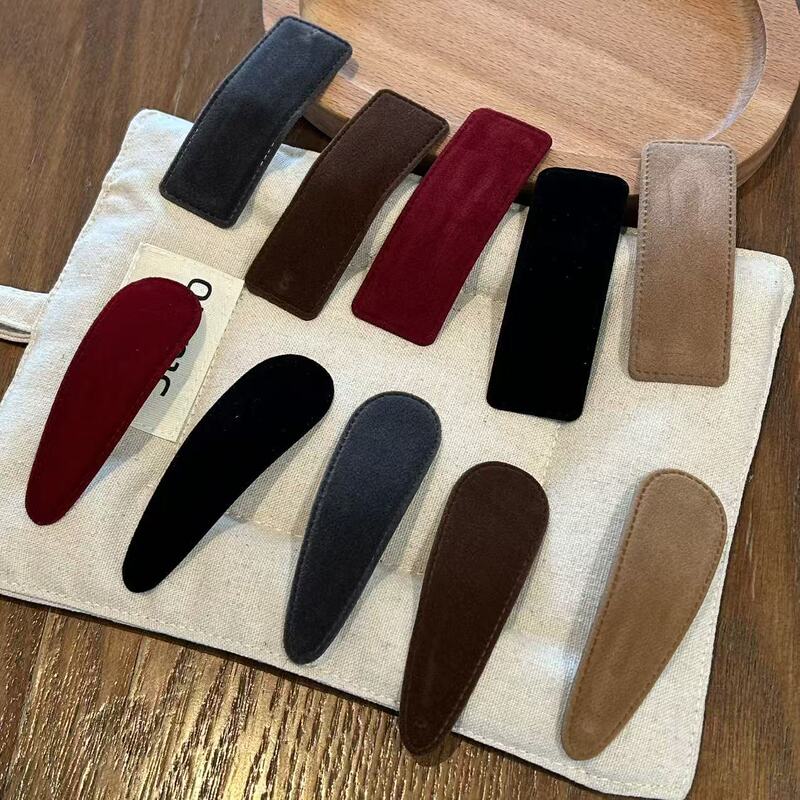 Autumn and Winter Simple Velvet Bb Hair Clip Korean Girl Bangs Clip Plush Clip Hairpin Internet Celebrity Hair Accessory Autumn and Winter Simple Velvet Bb Hair Clip Korean Girl Bangs Clip Plush Clip Hairpin Internet Celebrity Hair Accessory