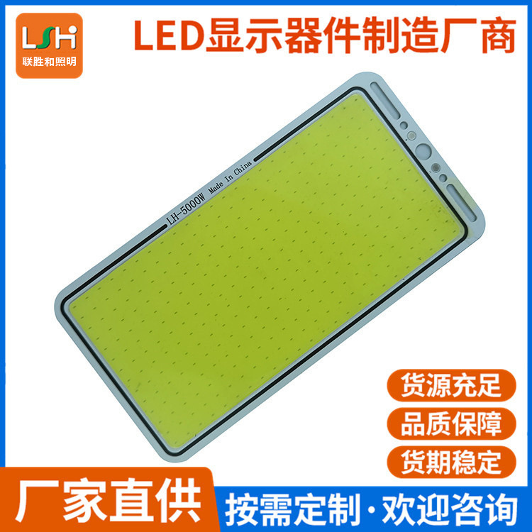 COB光源生 产厂家野外户外探照灯12V电压照明光源灯板220X112mm
