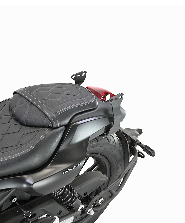 Muscle car Wolf suitable for Wuji CU525 backrest tail shelf rear tail frame tail wing multifunctional folding backrest modification