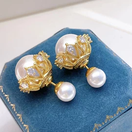 天然珍珠胸饰;天然珍珠耳饰;天然珍珠项饰