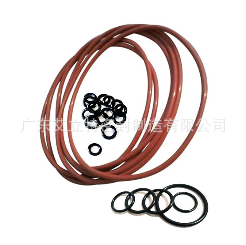 耐高温耐化FFKM全氟醚橡胶O型圈密封圈订做量大价格从优 免模具费