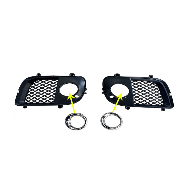 Suitable for Mitsubishi Lancer Evo10 Electroplated Front Bumper Surround Modification Parts, Car Exterior Parts Made of Pp Material