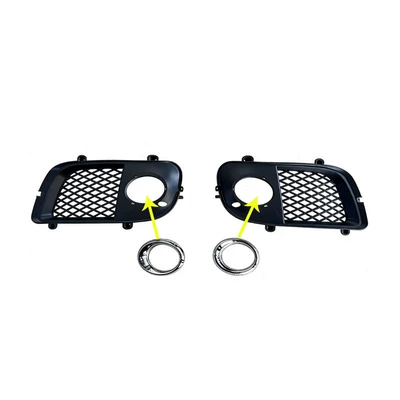 Suitable for Mitsubishi Lancer Evo10 Fog Light Frame Assembly, Car Modification Parts, Exterior Parts, Large Body Kit (Big Surrounded) - 1-pair-of-fog-light-frame-assembly