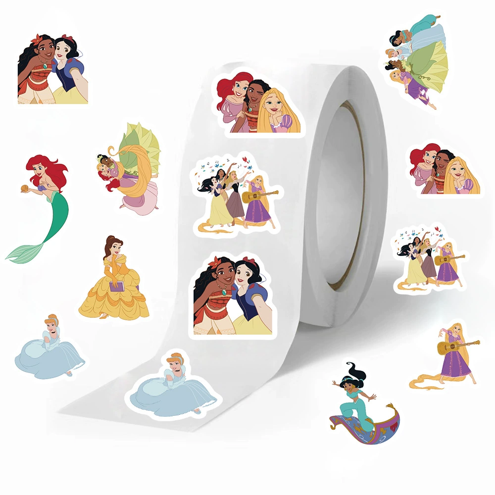 Disney, глянцевый телефонный чехол принцессы PVC, наклейка