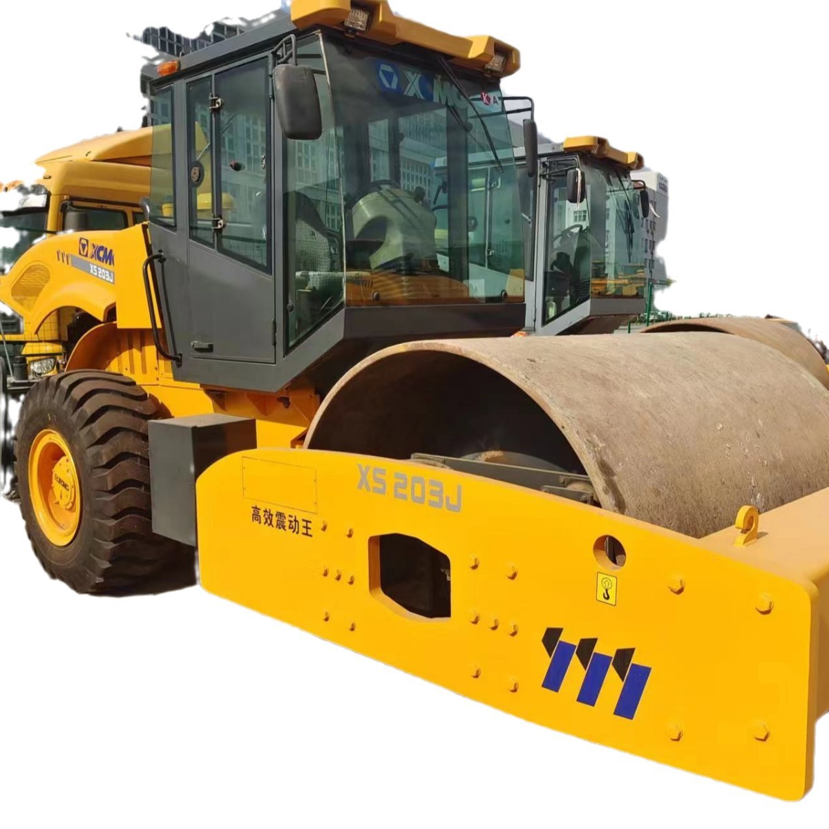 XCMG XS223JE (22T) 26T Jiande usado rodillo de acero único 22 toneladas rodillo XS202J XS225