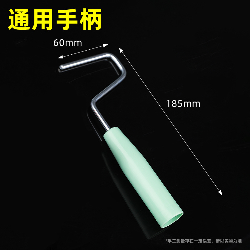 2 pulgadas/4 pulgadas/6 pulgadas cepillo de rodillo de esponja arte pintura de látex pintura a base de agua herramienta de pincel de dedo meñique