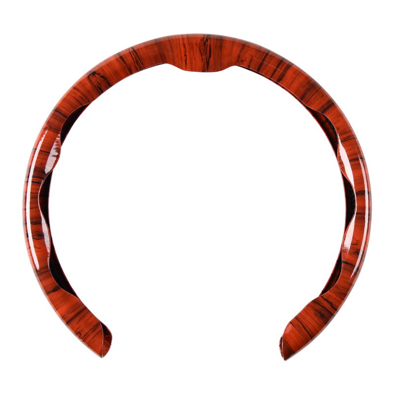 2025 new 5D headband forged carbon maple pattern card type car steering wheel cover factory direct sales of a generation of hair