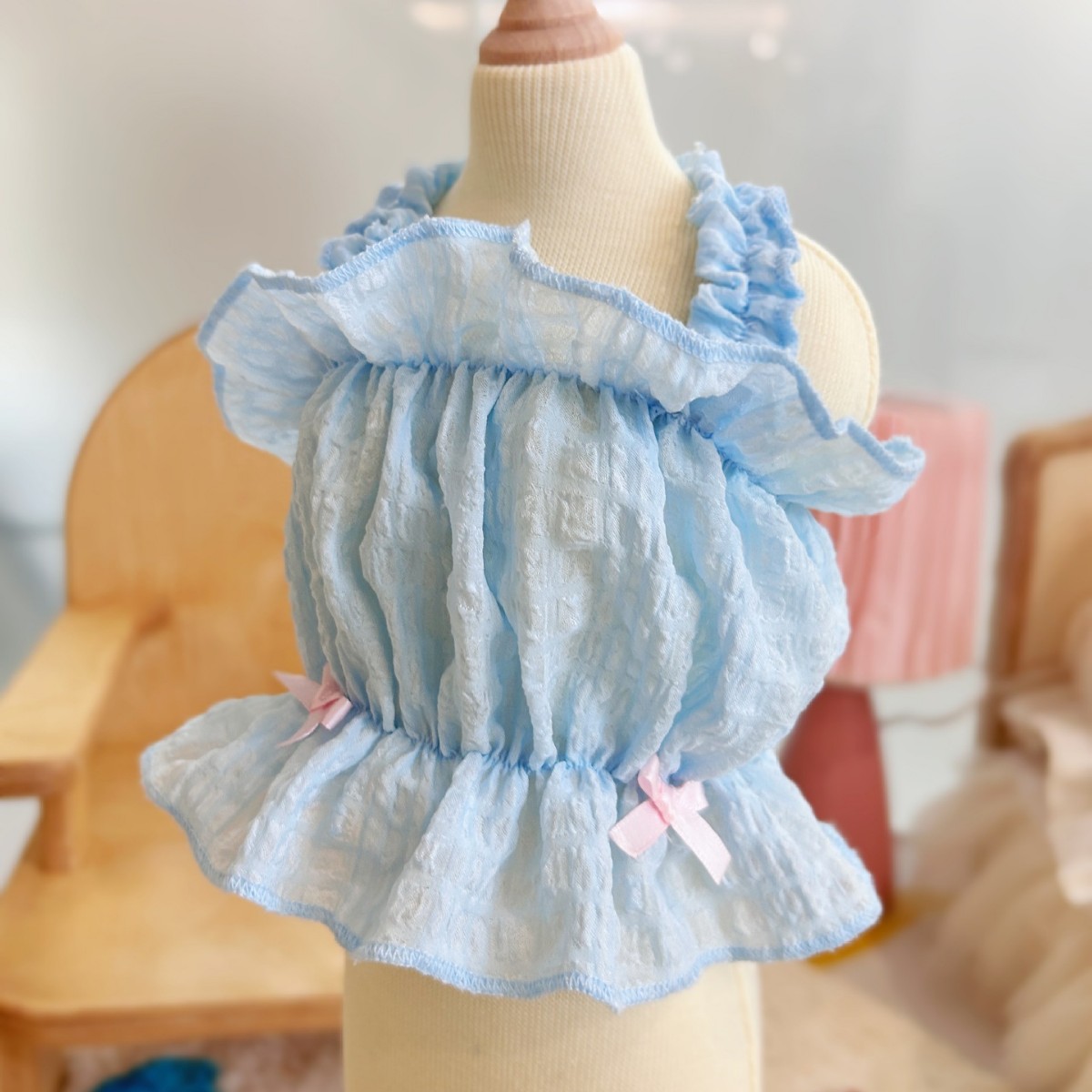 Summer Lightweight Pet Clothing, Mesh Princess Dress, Dog Cat Vest, Cute Clothes For Teddy And Bichon Dogs_voghion.com