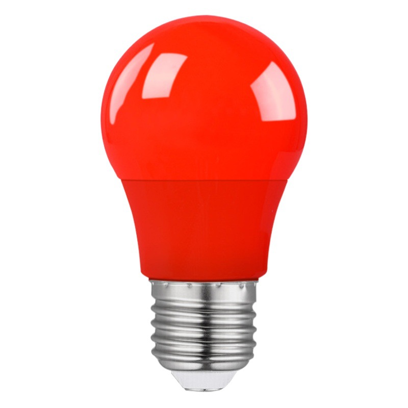 Bombilla LED Roja Tipo Vela, Casquillo E27, Bombilla E14 para Lámpara de Buda, Lámpara del Dios de la Riqueza, Lámpara de Cristal para Ofrendas en el Frente de Buda