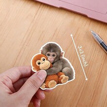 ���R�dTeam Punch Monkey Punch Sticker�F�ȭ������ȭ���N��