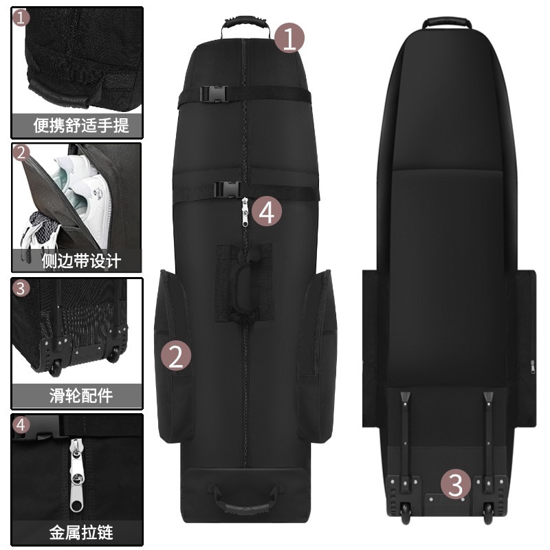 Deportes al aire libre bolsa de golf de alta tela resistente al desgarro elástico impermeable remolcador bolsa de pesca al aire libre