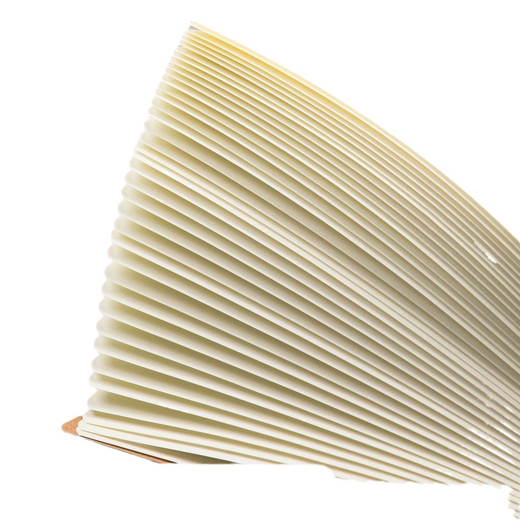 B5 cuaderno de cuero blanco estudiante simple papel Kraft libro de línea Bloc de notas libro de ejercicios en blanco cuadrícula de línea horizontal