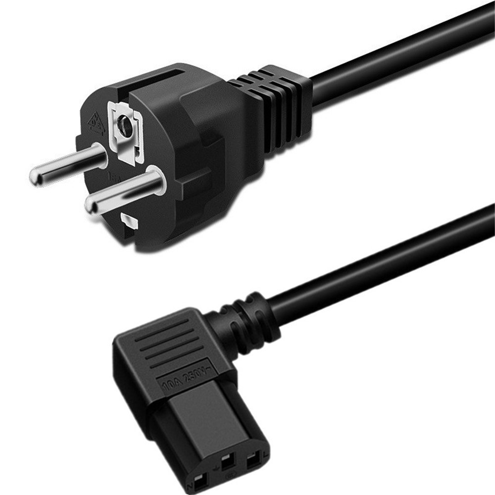 PDU品字公插头转英规香港三方脚插座C14 TO UK电源线橡胶PVC电源