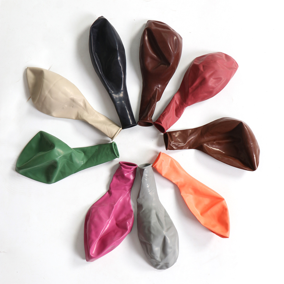 Fábrica de globos globo vintage de 18 pulgadas al por mayor fiesta de cumpleaños decoración de la boda campo globo de látex redondo de 18 pulgadas