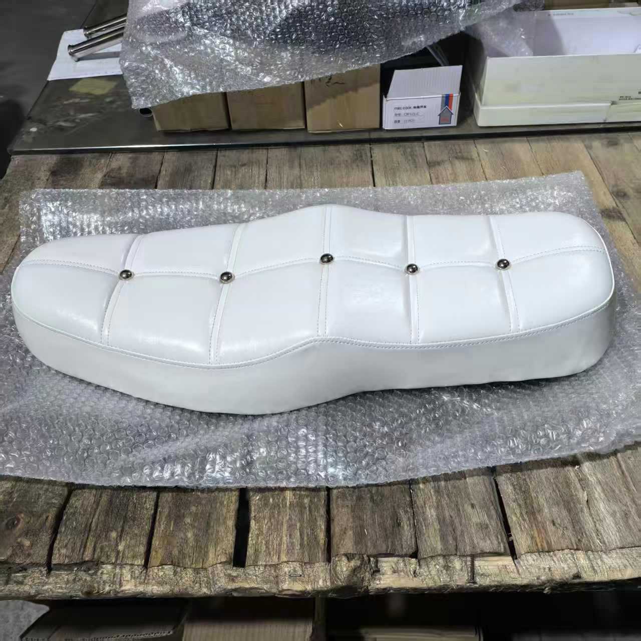 Suitable for Cub Cc110 Modified 67cm Long Seat Cushion, Caterpillar Seat Cushion, Small Wave Double Seat Cushion
