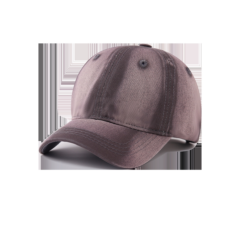 Sombreras de boca de pato de cabeza grande para niños y niñas de verano muestran la cara pequeña delgada blando sombrero de béisbol profundo transpirable sombrero profundo