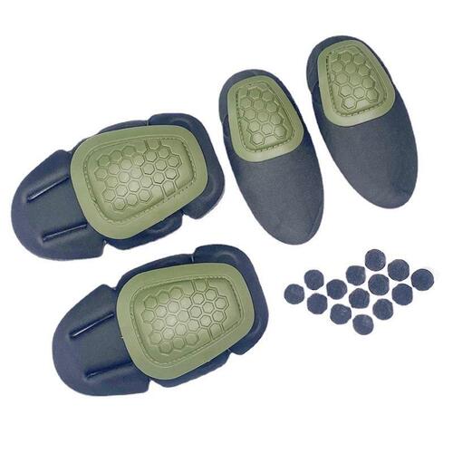 Pioneer frog suit special knee pads and elbow pads G4 plug-in scale armor tactical knee pads ball pattern anti-scratch and anti-fall protective gear