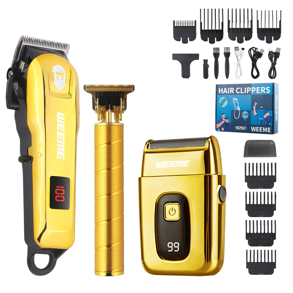 Peluquería transfronteriza explosiva cortapelos eléctricos cortapelos cortapelos eléctricos cortapelos recargables cortapelos cortapelos eléctricos pantalla digital led
